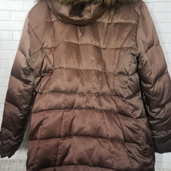 Calvin Klein Brown Winter Coat - Picture 9 of 17